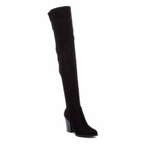 Knee High Suede Boots by Marc Fisher LTD
